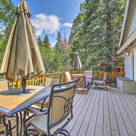 Gorgeous Lake Arrowhead Retreat Game Room And Deck Exterior foto