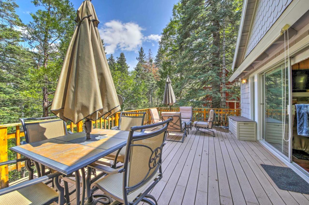 Gorgeous Lake Arrowhead Retreat Game Room And Deck Exterior foto